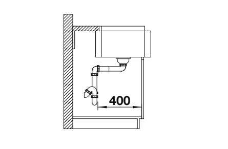 BLANCO VILLAE Farmhouse Single bowl